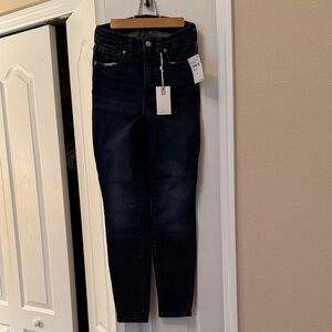 Good American Dark Indigo Skinny Jeans- NWT